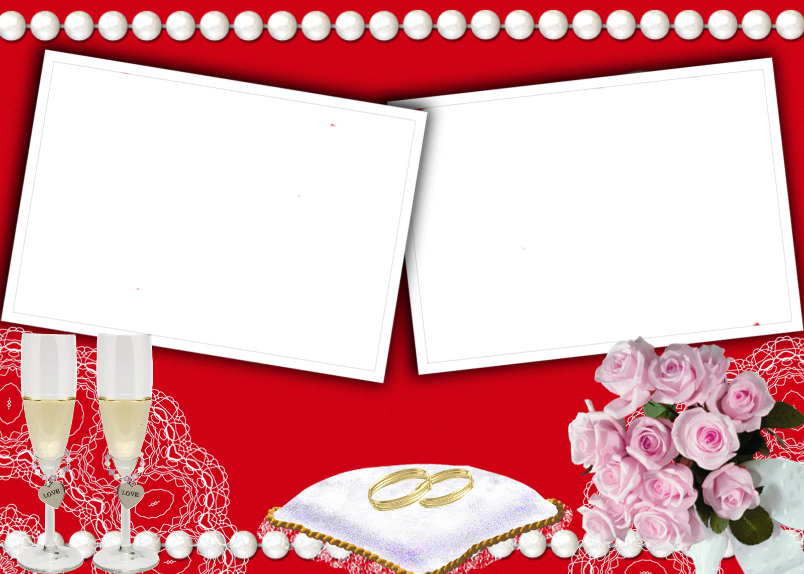 Blindada Por Deus Moldura Romntica Png - Molduras Para Foto Romantica Clipart (1600x1143), Png Download