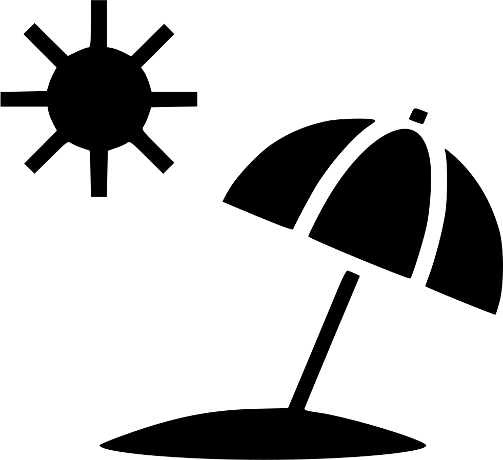 Beach Icon Png Clipart - Large Size Png Image - Pikpng