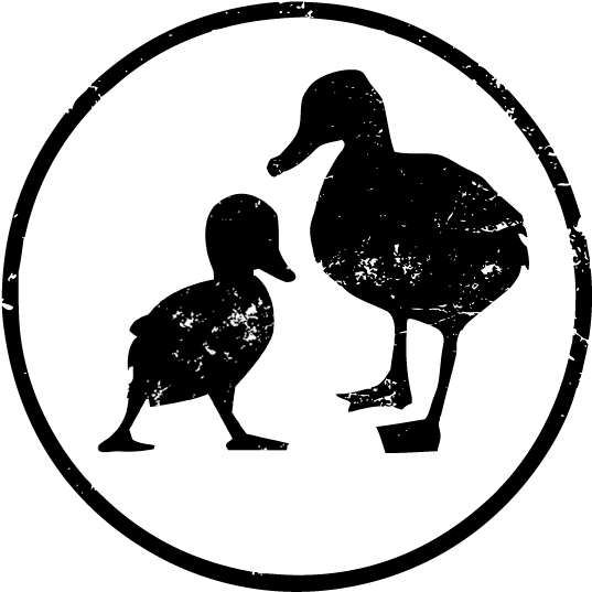 Little Duck Kitchen - Odd Duck Restaurant Logo Clipart (570x561), Png Download