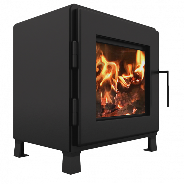 Nova Wood Stove Right - Small Wood Burning Stove Clipart (628x628), Png Download