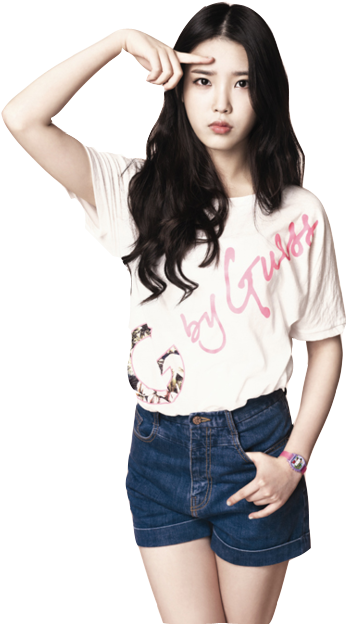 Kpop Png - Iu Png Clipart (500x667), Png Download