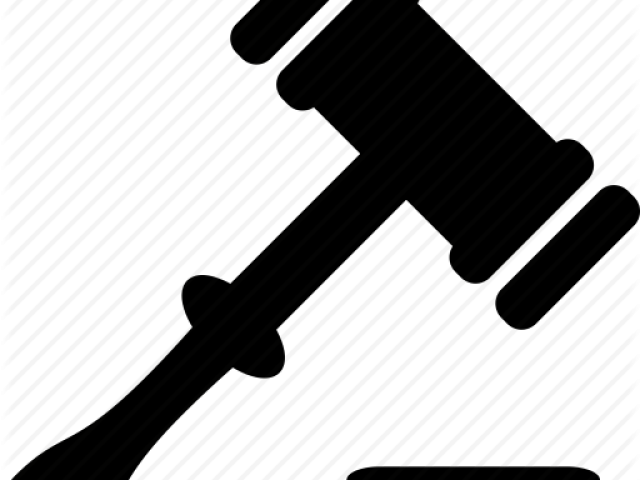 Justice Hammer Icon Png Clipart (640x480), Png Download