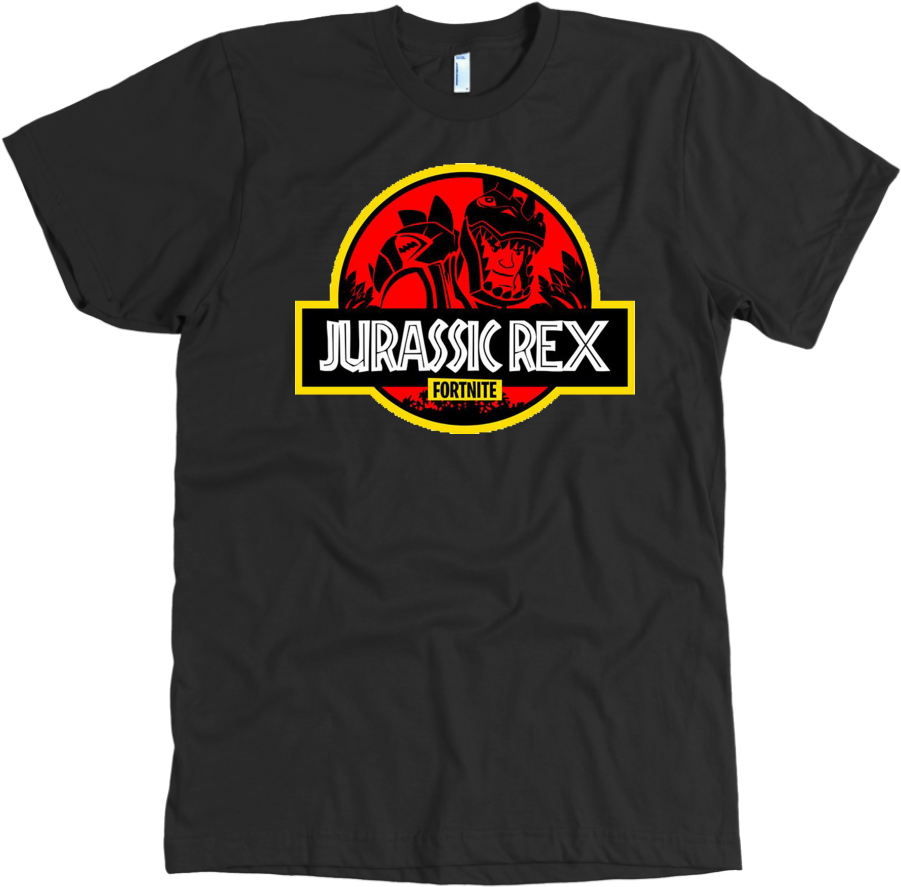Fortnite Jurrasic Rex Tee - Jurassic Park Clipart (1024x1024), Png Download
