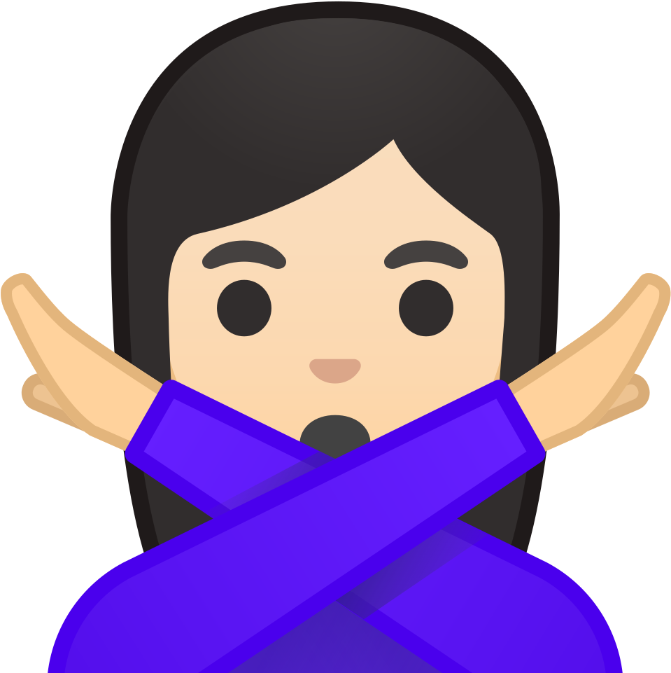 Download Svg Download Png - 🙅 ♀ Meaning Clipart (1024x1024), Png Download