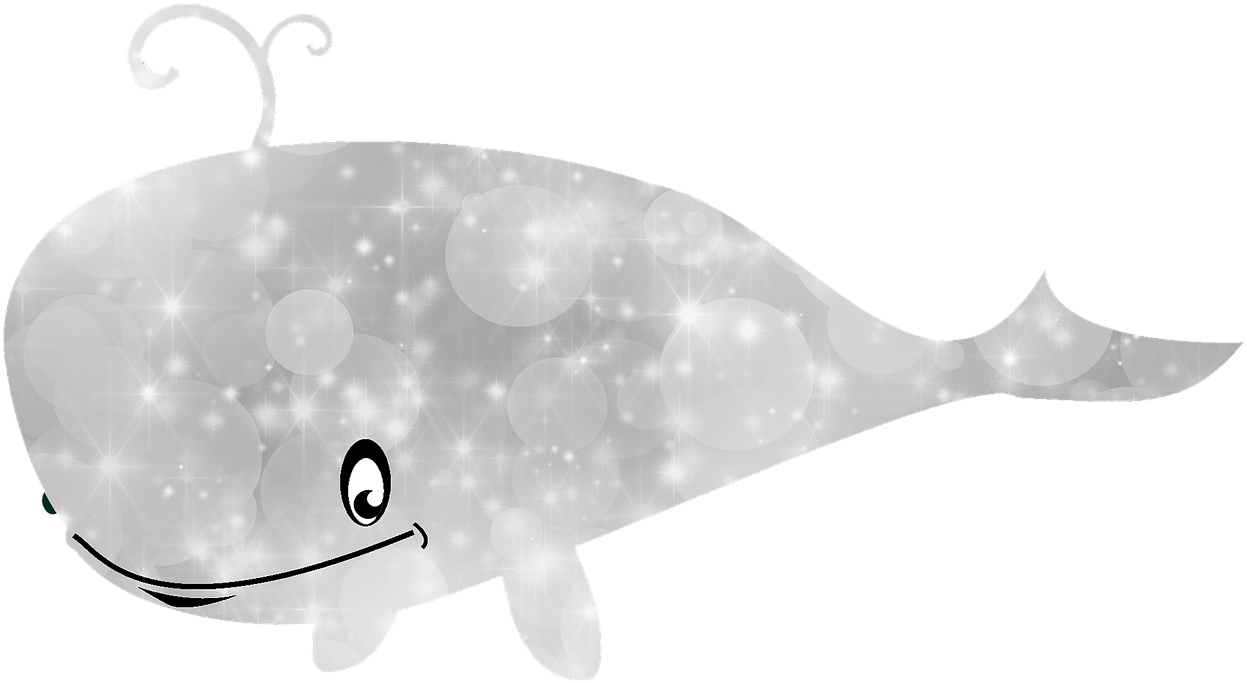 Silver Whale Design Icon Nature Png Image - Killer Whale Clipart (1280x905), Png Download