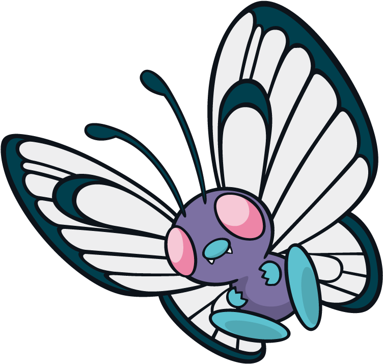 Pokemon Butterfree Clipart (800x800), Png Download