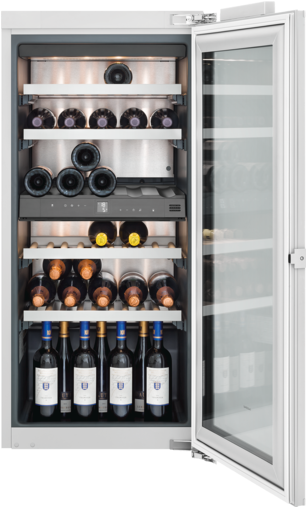Gaggenau Wine Climate Cabinet Fully Integrated, With - Gaggenau Rw 222 Clipart (900x506), Png Download