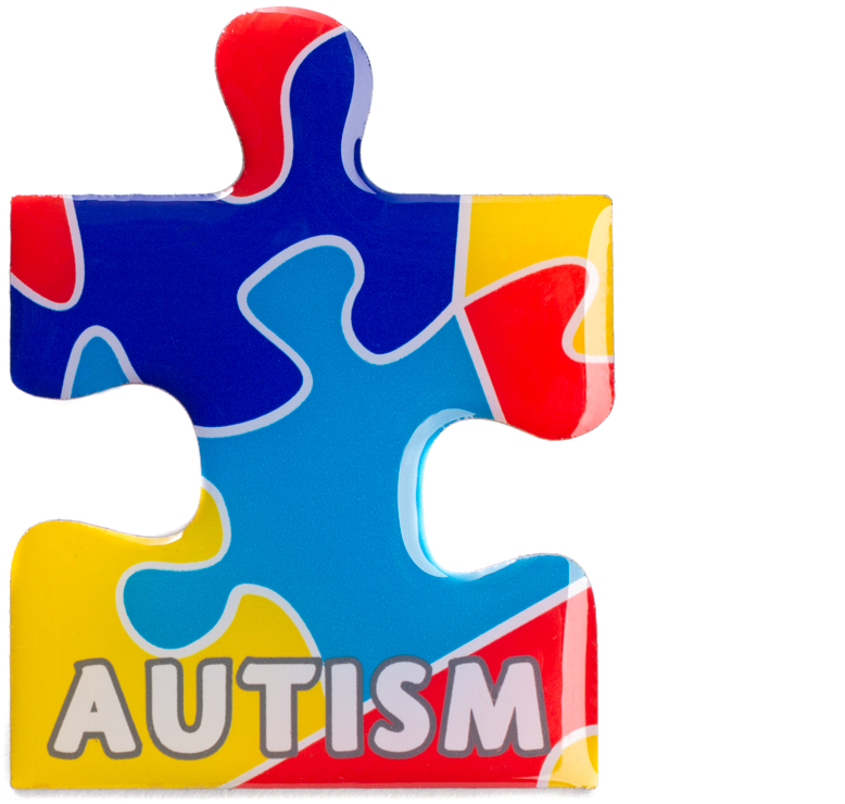 Autism Awareness Puzzle Piece Clipart (1000x1000), Png Download