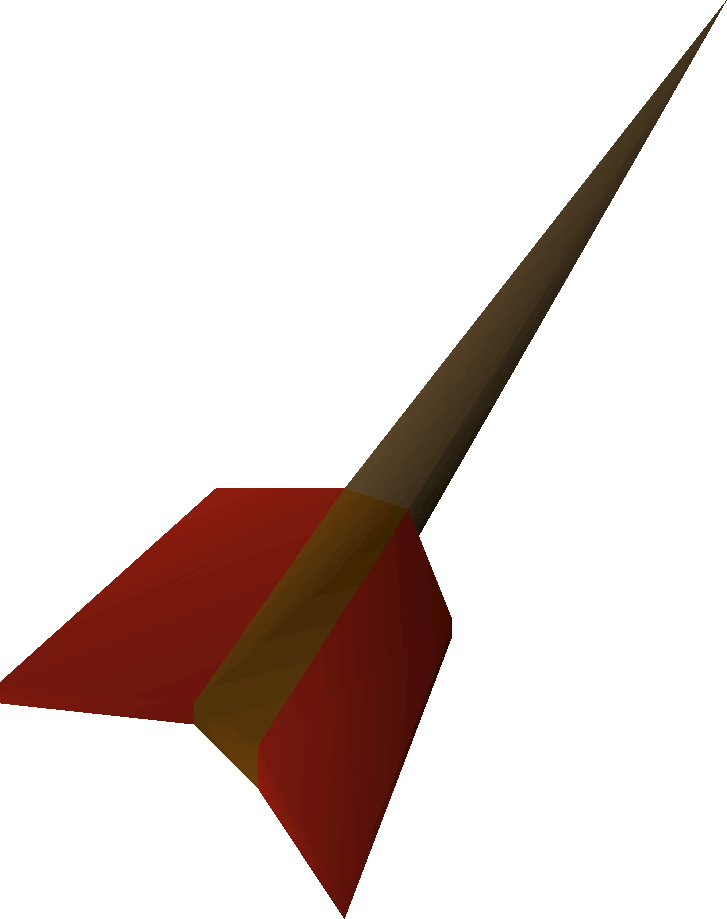 Osrs Darts Clipart (727x919), Png Download
