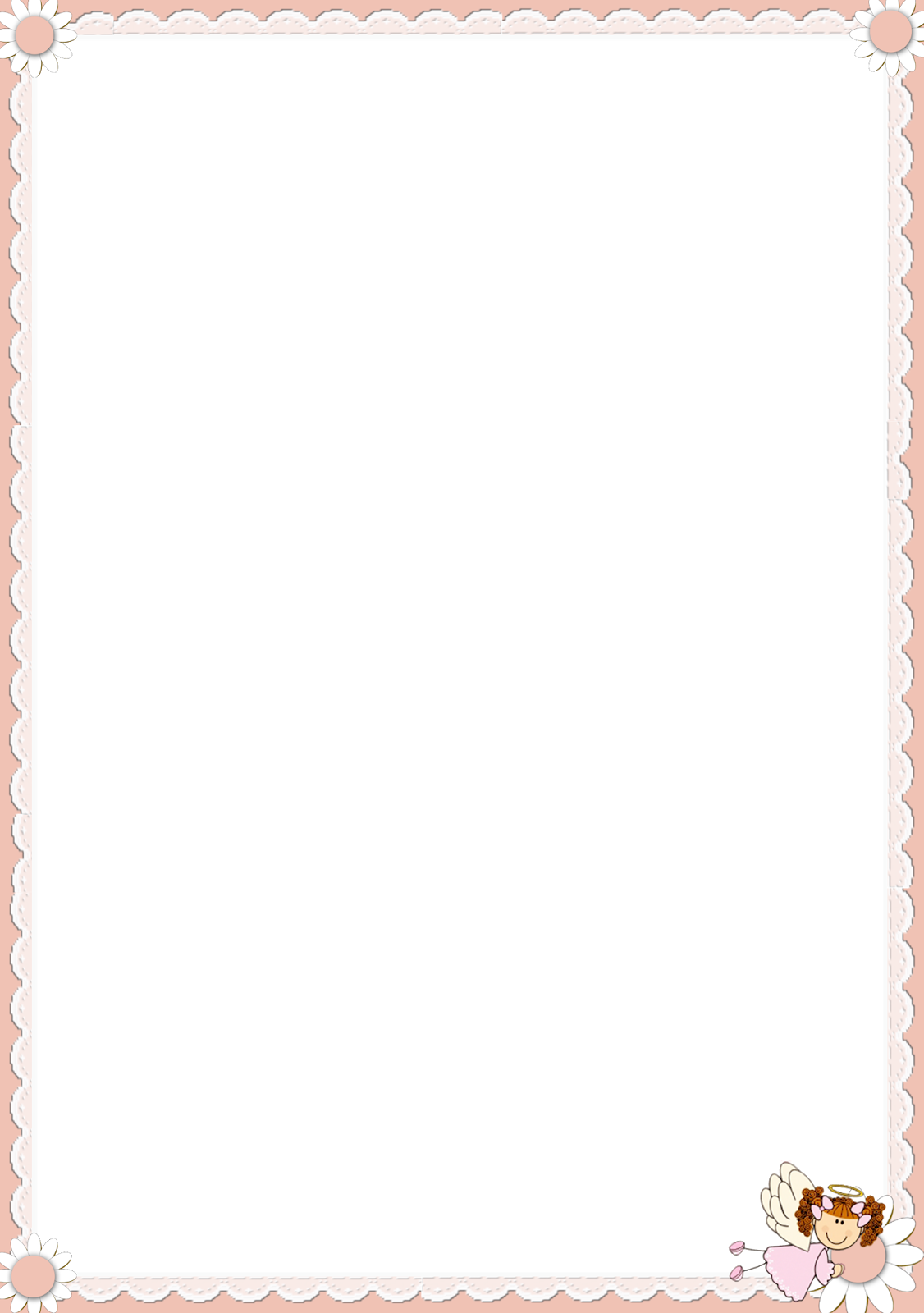 Moldura Batizado Menina Freebies Pinterest Batizado Clipart (1126x1600), Png Download