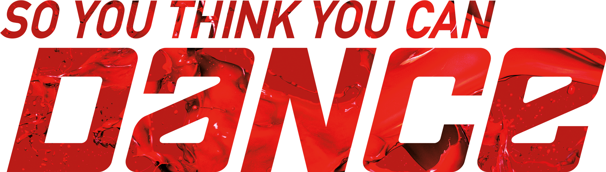 So You Think You Can Dance Logo Png - So You Think You Can Dance Logo Black Clipart (3000x720), Png Download