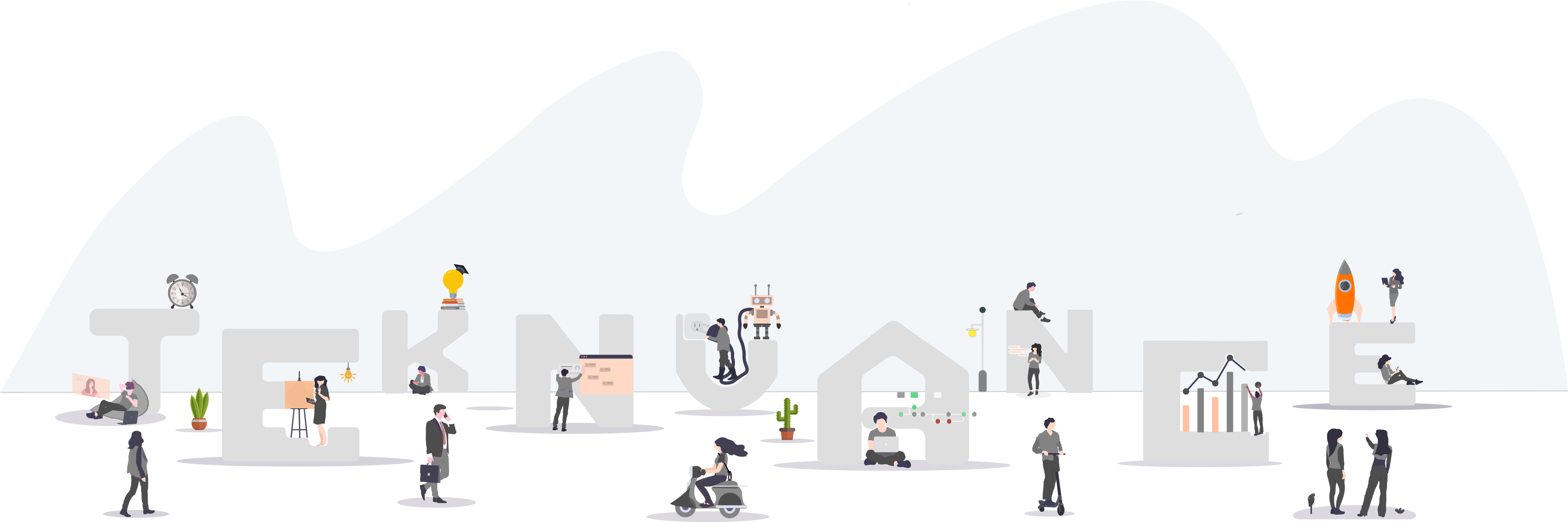 Our Work Culture - Illustration Clipart (4150x1266), Png Download