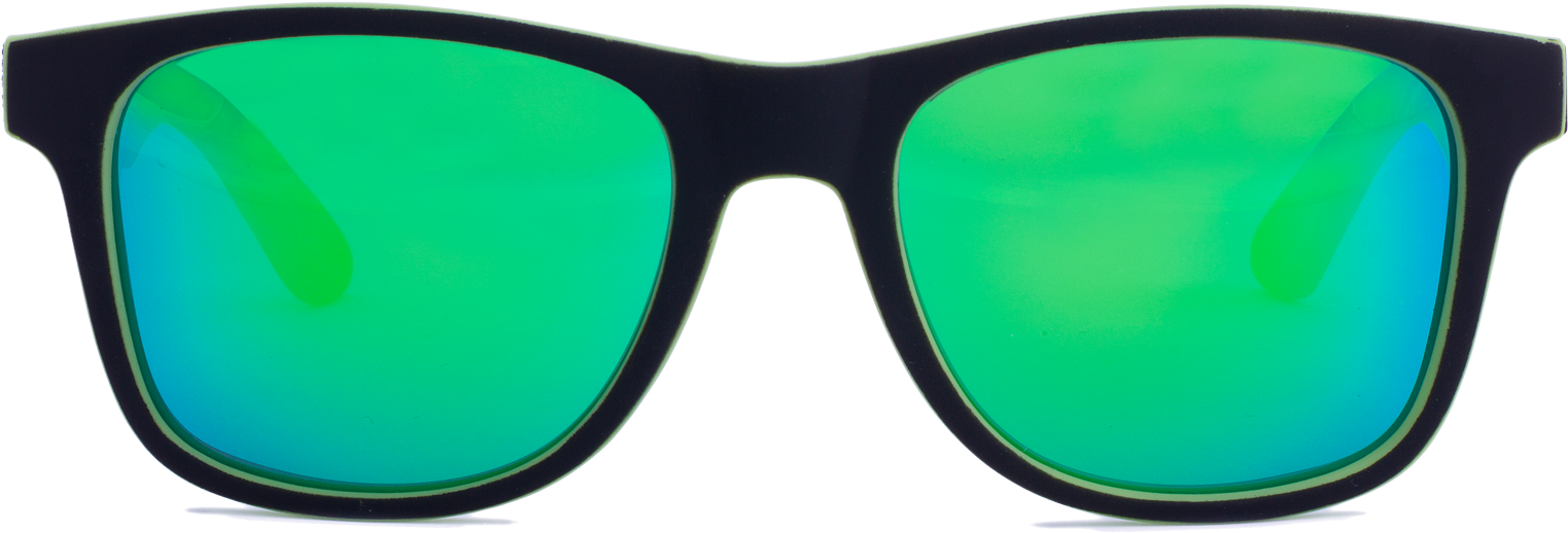 Óculos Woodz Summer Green - Oculos Escuro Png Clipart (1542x1542), Png Download