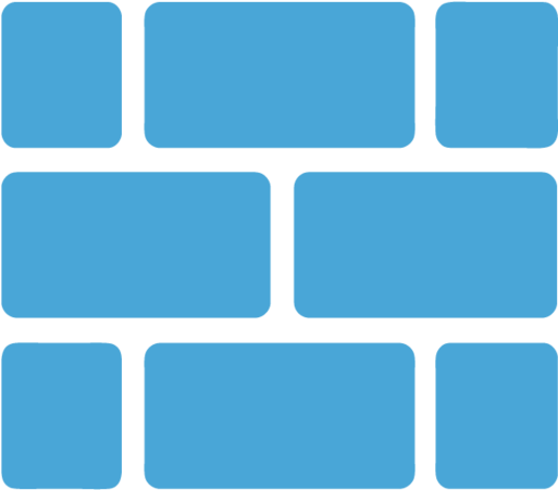 Bricks - Electric Blue Clipart (750x750), Png Download