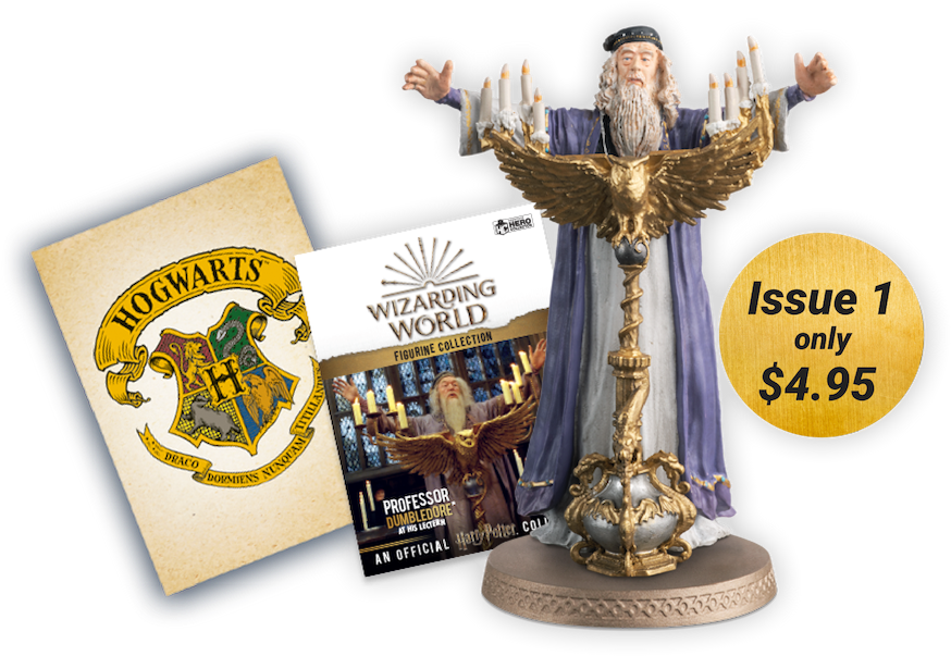 Ww - Wizarding World Of Harry Potter Figurine Collection Clipart (880x700), Png Download