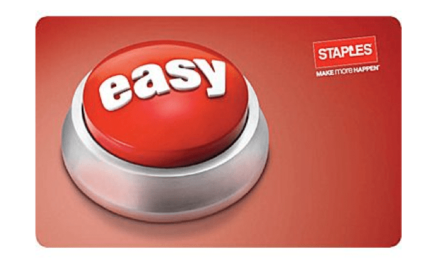 Staples Easy Button Clipart (810x450), Png Download