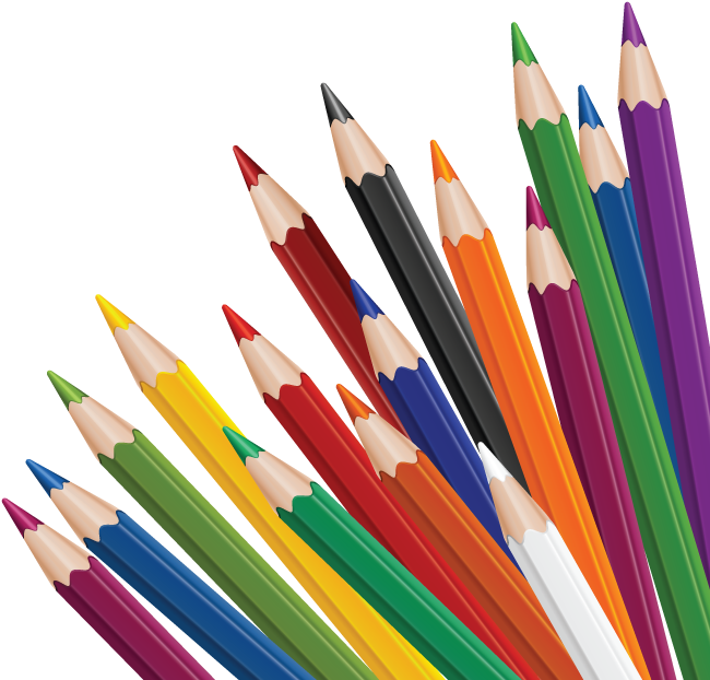 Parents Of Special Education Students Are The Mainstay - Color Pencils Vector Clipart (675x663), Png Download