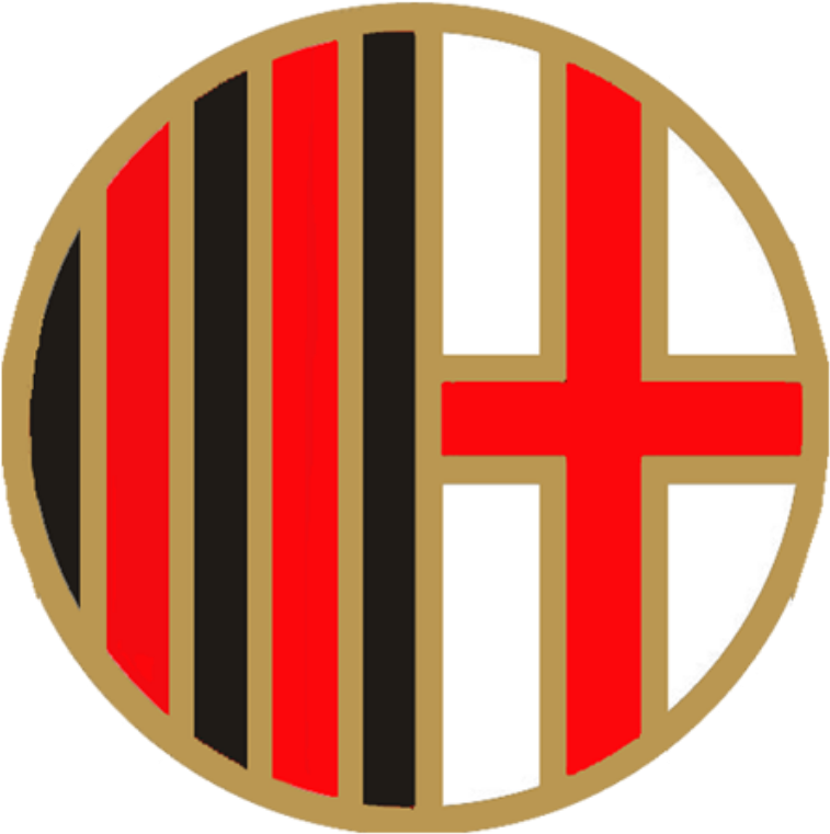 Archivoescudo Ac Milan 1937svg Wikipedia La - Escudo Ac Milan Png Clipart (1024x1024), Png Download