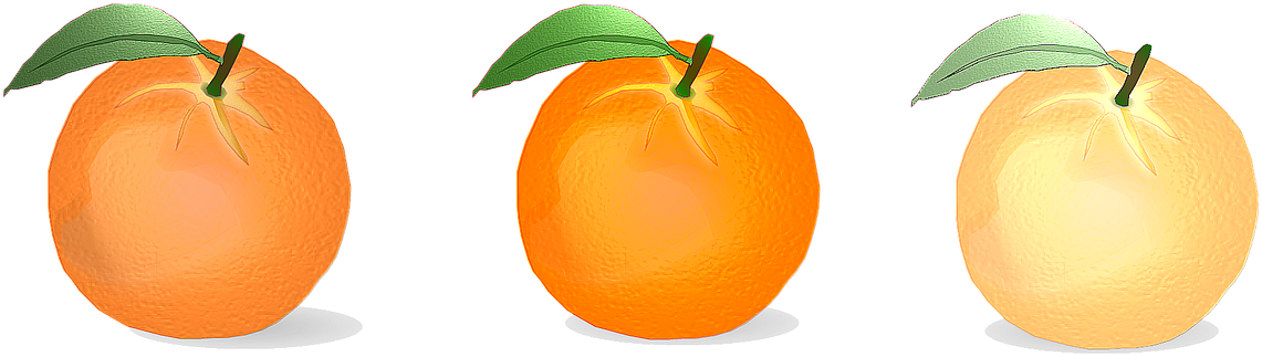 Orange Vector Citrus Fruits - Valencia Orange Clipart (1280x420), Png Download
