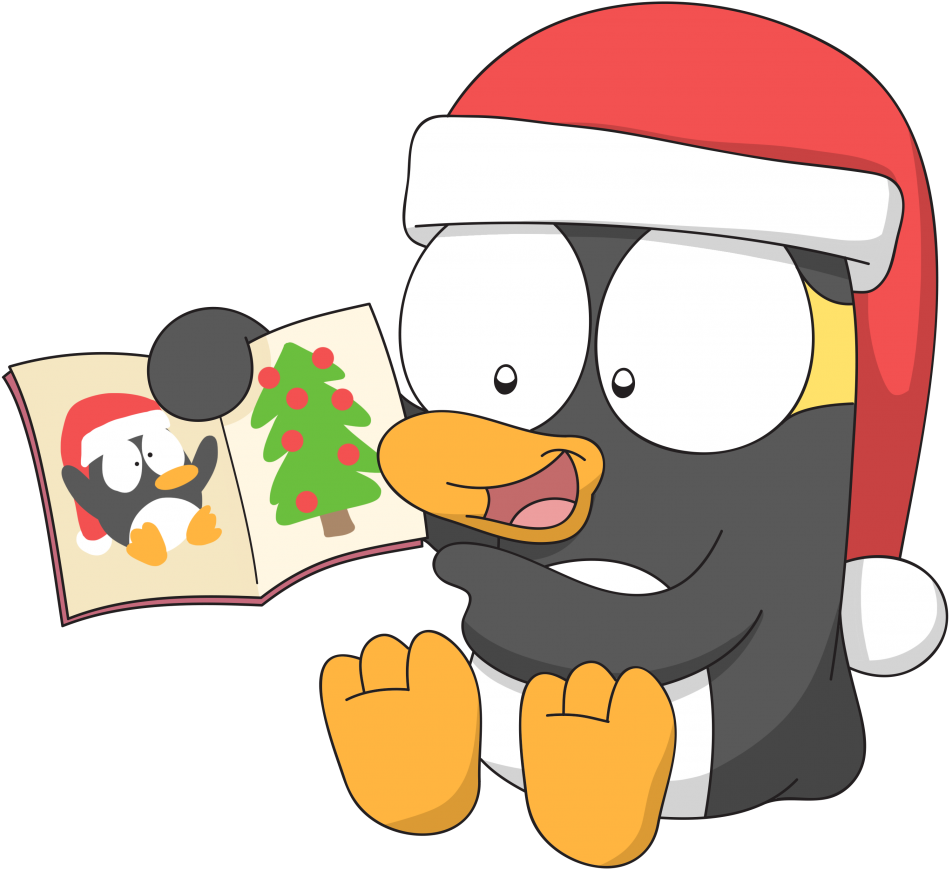 X-mas Books For Kids - Cartoon Clipart (980x900), Png Download