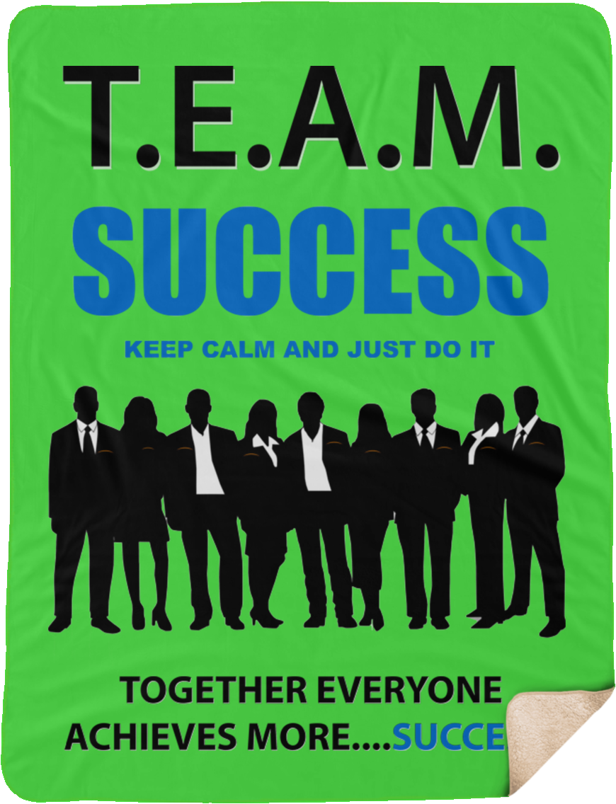 T - E - A - M - Success [just Do It] Extra Large Fleece - Poster Clipart (1155x1155), Png Download