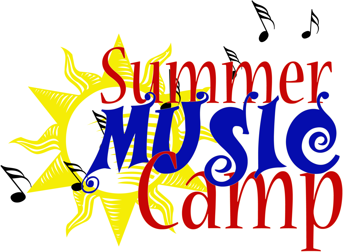 Graphic Free Summer Music June July Gloria Dei Lutheran - Music Summer Camp 2017 Clipart (1500x1041), Png Download