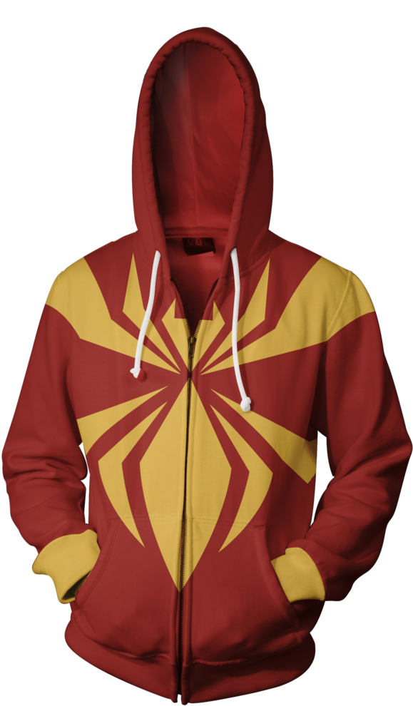 Clothes Iron Fist Marvel , Png Download - Iron Spider Classic Comics Clipart (579x990), Png Download