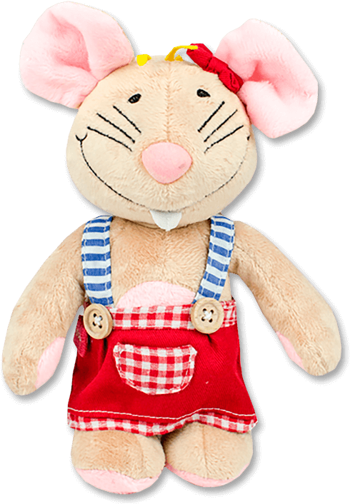 Play The Kids&us Mini Linda - Stuffed Toy Clipart (762x728), Png Download