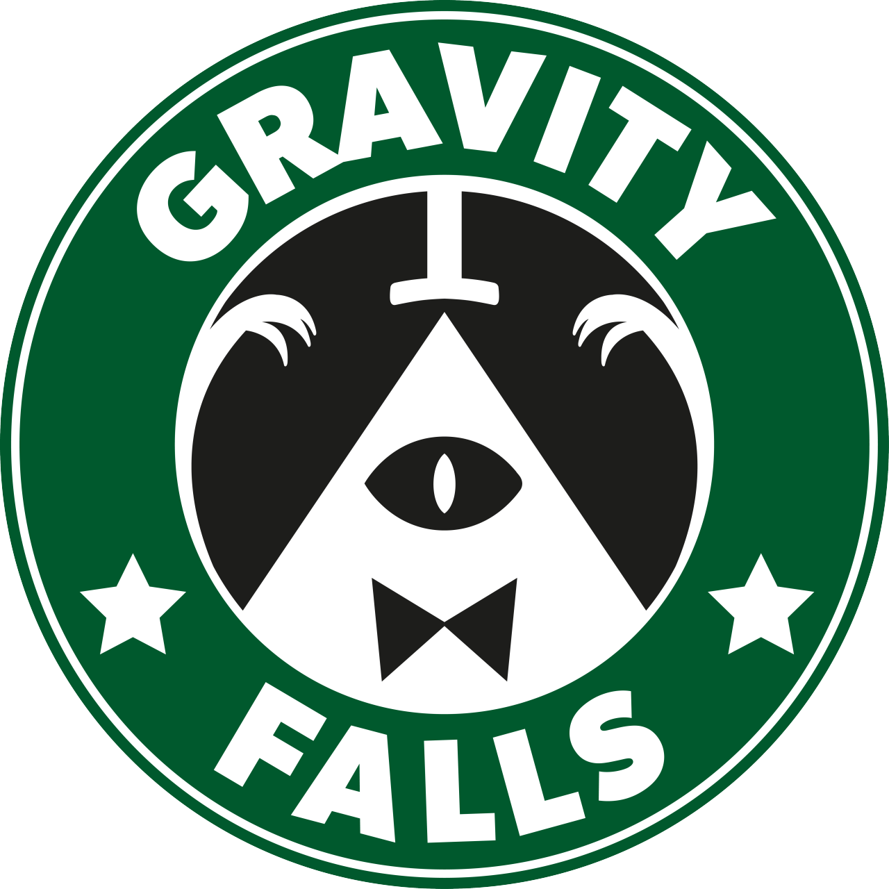 Sticker New Gravity Falls, Gravity Falls Bill Cipher, - Logos De Gravity Falls Clipart (1280x1280), Png Download