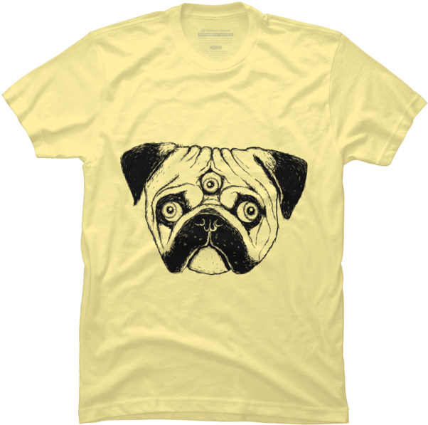 Pug Geek - Champions Club T Shirt Clipart (650x650), Png Download