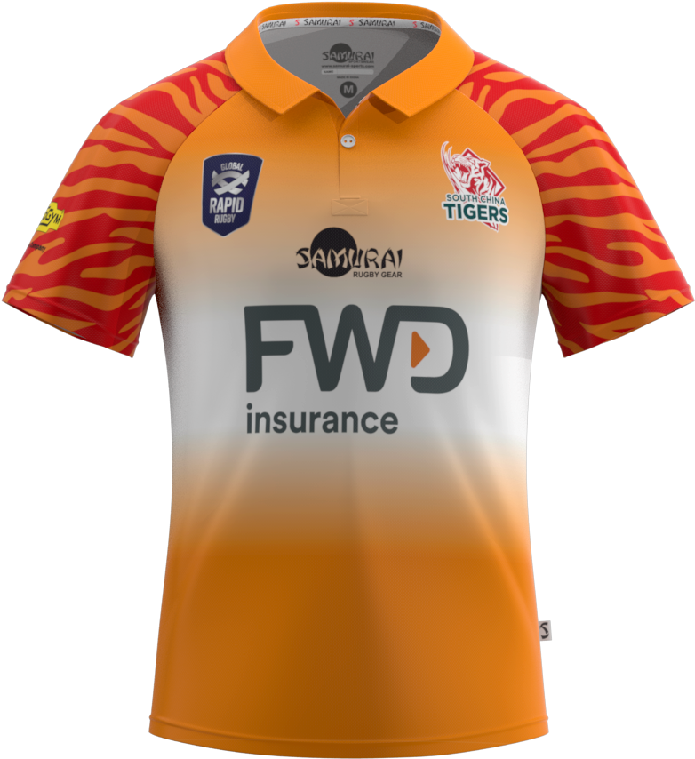 South China Tigers 2019 Men's Home Replica Jersey Thumbnail - Polo Shirt Clipart (1080x1080), Png Download