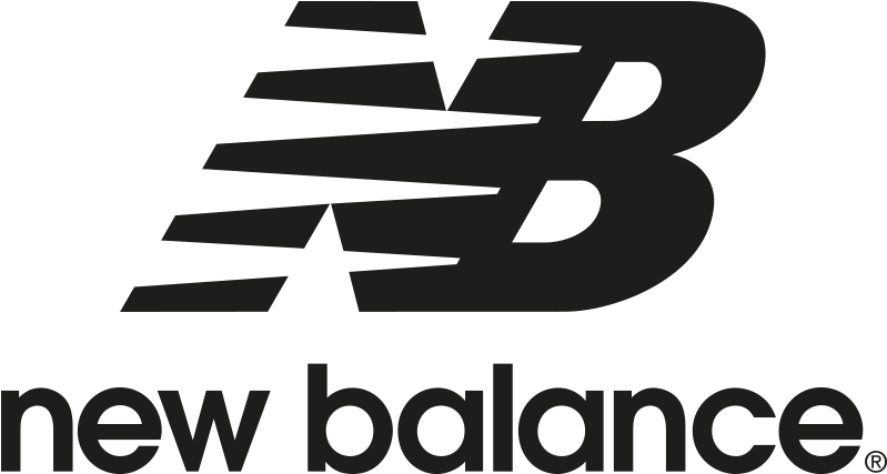 Adidas White Logo Png - New Balance Clipart (1000x1000), Png Download