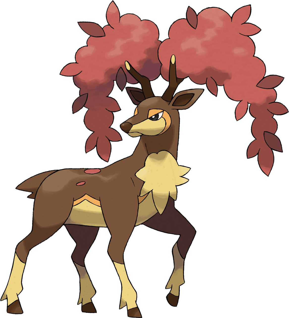 View 586sawsbuck-autumn , - Sawsbuck Pokemon Clipart (1280x1280), Png Download