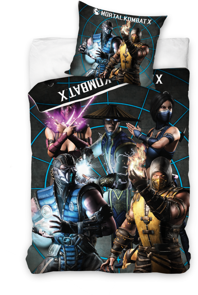 Mortal Kombat X - Bed Sheet Clipart (686x1000), Png Download
