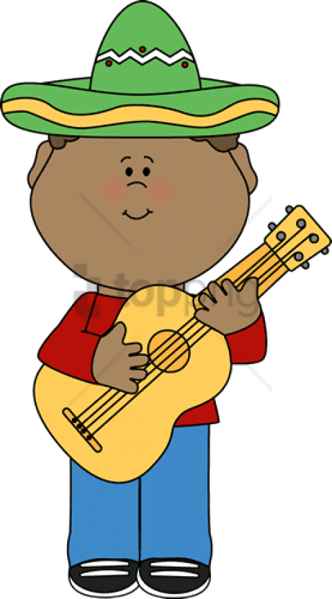 Free Png Cinco De Mayo Kid Png Image With Transparent - Music Kid Clip Art (480x867), Png Download