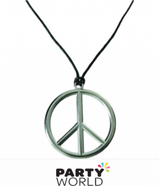 Peace Sign Necklace Png - Locket Clipart (600x600), Png Download