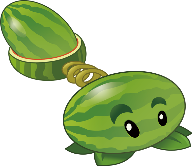 Lobbed Shots - Melon Pult Pvz 2 Clipart (758x656), Png Download
