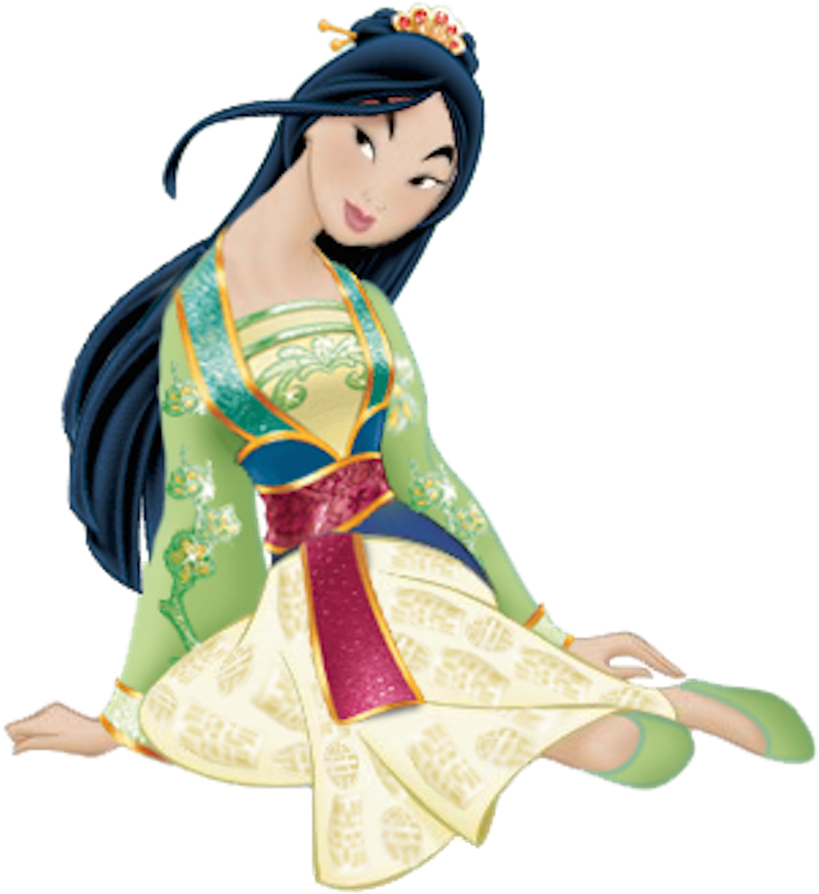 Mulan Drawing Pencil - Disney Princess Mulan Png Transparent Clipart (859x930), Png Download