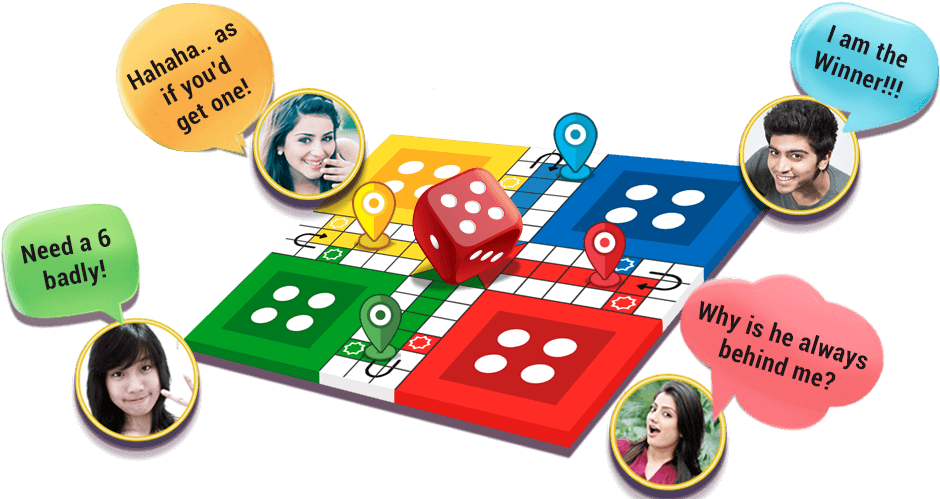 Best Ludo Game On Android - Ludo Board Game Png Clipart (1024x500), Png Download