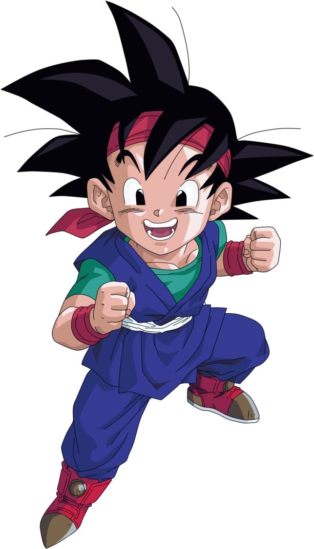Sweet Goku Jr - Dragon Ball Goku Sister Clipart (740x1078), Png Download