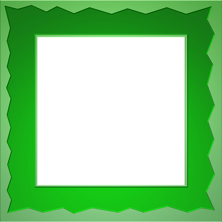 St Patrick Day Frame Png - Border Green Clipart (720x720), Png Download