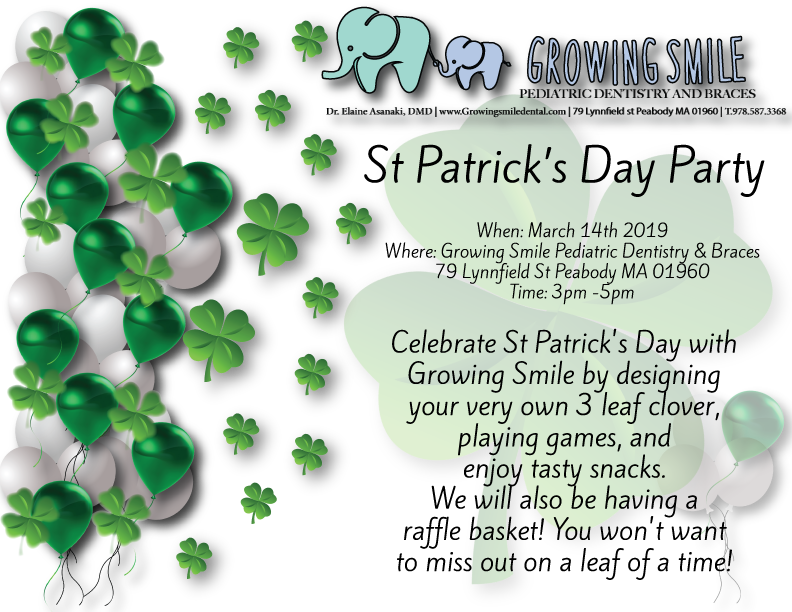 Patrick's Day Party Clipart (792x612), Png Download