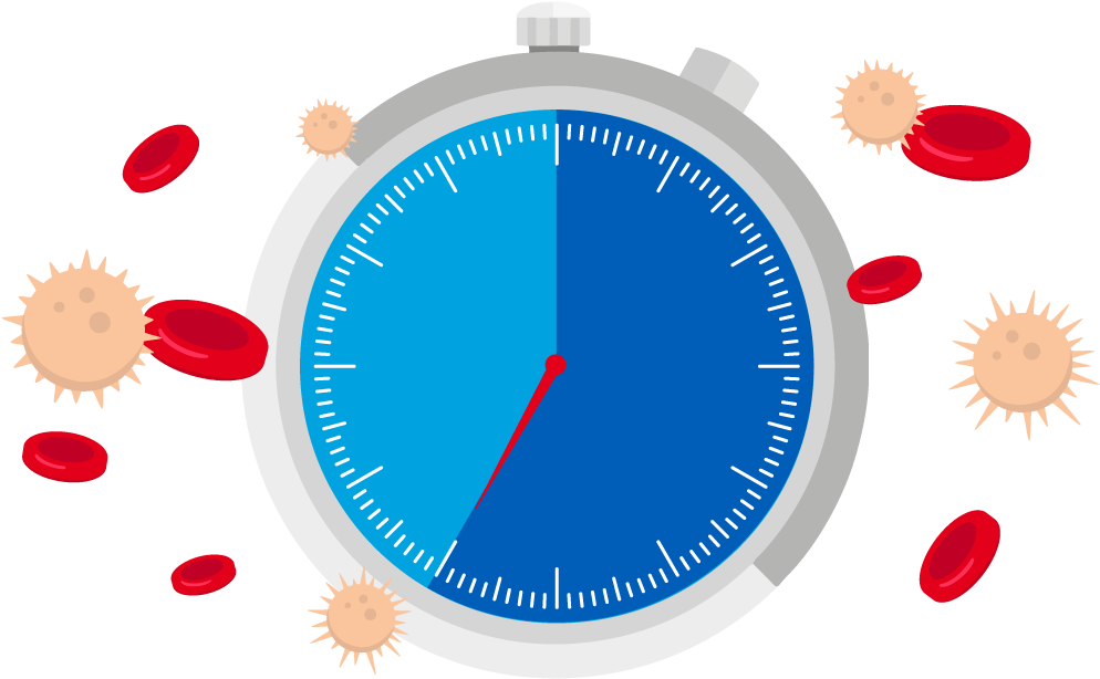 What Is Blood Cancer - Quartz Clock Clipart (1110x640), Png Download