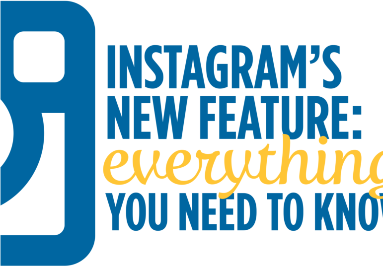Instagram's New Feature - Graphic Design Clipart (770x578), Png Download