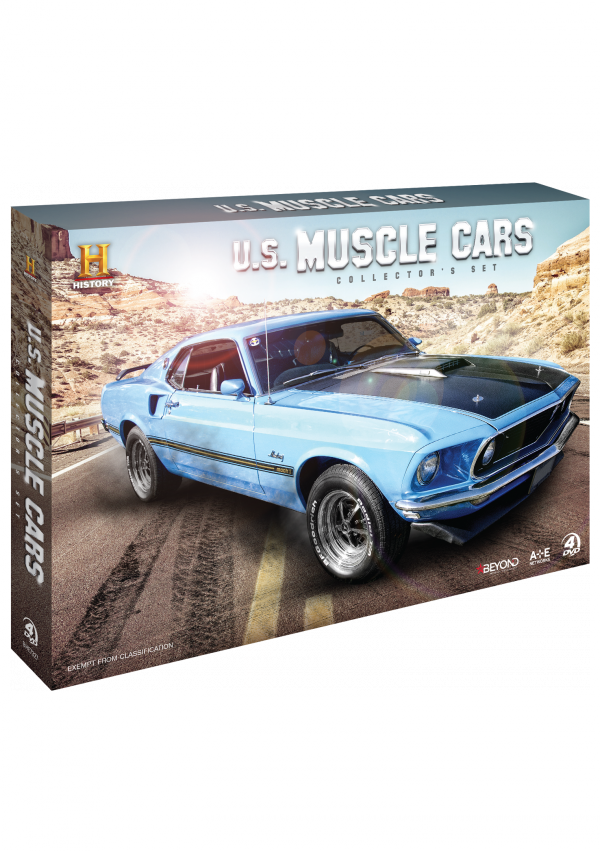 Us Muscle Cars Collector's Set - First Generation Ford Mustang Clipart (600x851), Png Download