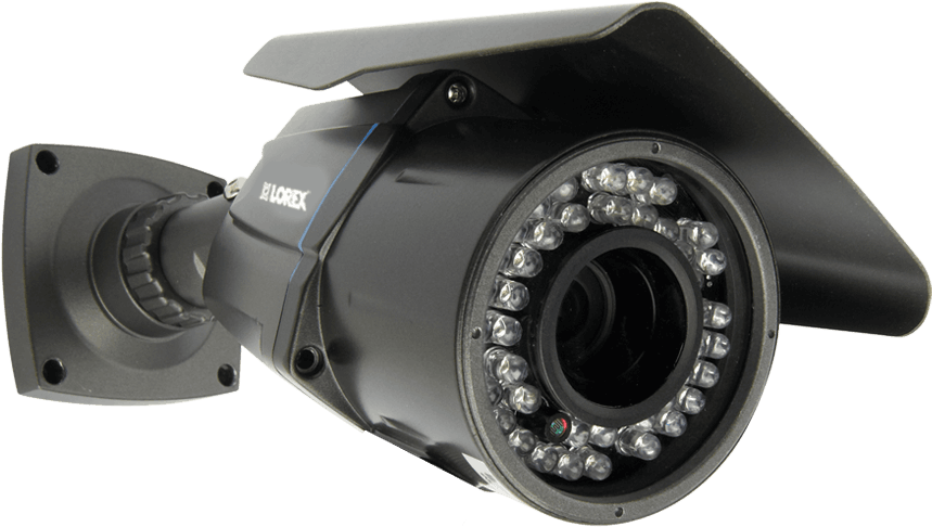 Lorex Indoor / Outdoor Bullet Security Camera With - Video Camera Clipart (900x600), Png Download