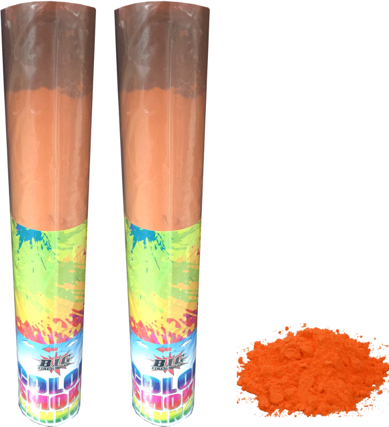 Orange Smoke Cannons Large 8 1 - Wood Clipart (1200x1200), Png Download