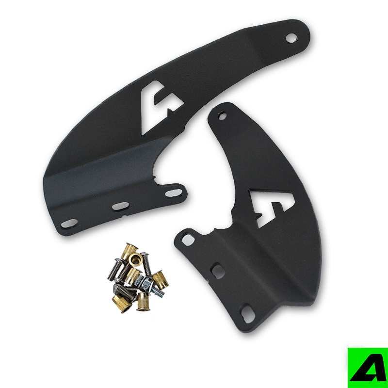 Ford Super Duty Led Light Bar Roof Mounts For 54" Curved - Chevy Colorado Light Bar Roof Mounts Clipart (800x800), Png Download