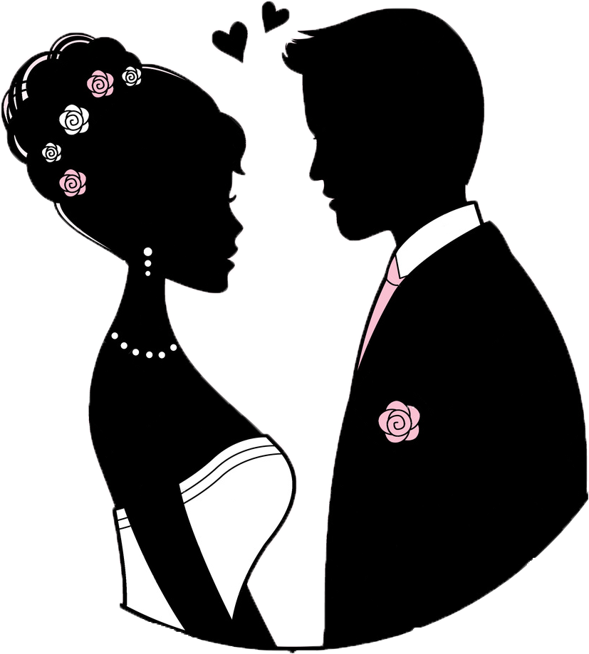 Wedding Bridegroom Marriage Clip Art - عرسان Png Transparent Png (827x919), Png Download