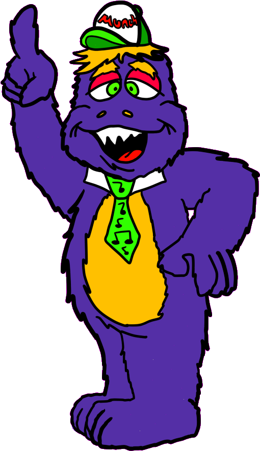 For This Drawing Of Mr - Chuck E Cheese Mr Munch Clipart - Png Download (510x886), Png Download